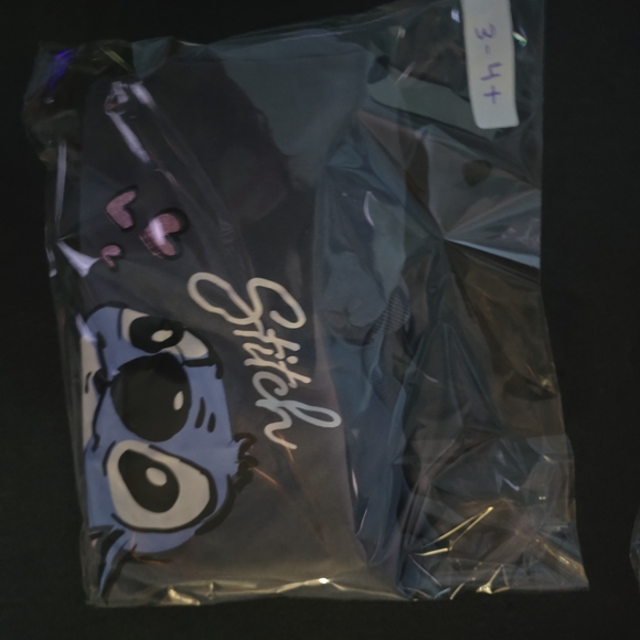 Stitch Graphic Sweatshirt and Pants Set - Picture 4 of 4